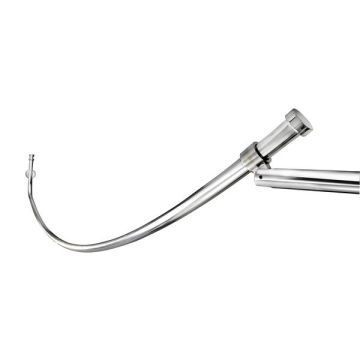 Croydex AD108341 Luxury Curved Rod CP