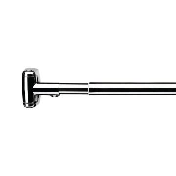 Croydex AD108541 Premium Telescopic Curved Rod