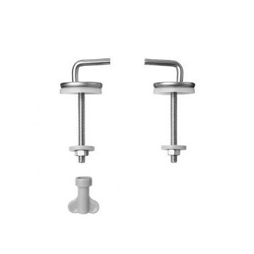 Adjustable stainless steel bottom fixing