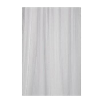 Croydex AE100022 Wht PVC Wht Shwr Curtain