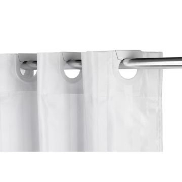 Croydex AF289122 1800x800 Curtain White Regency
