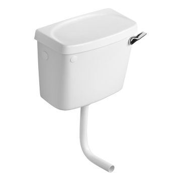 Armitage Shanks Compact Low Level Cistern Bottom Inlet with Flush Pipe S390201  

The Armitage Shanks Compact Low Level Cistern S390201 is a classic commercial and domestic toilet cistern designed for low-level installations. Crafted from white vitreous