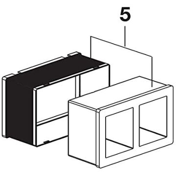 Roca AV0001200R built in Box Roca Duplo Cisterns