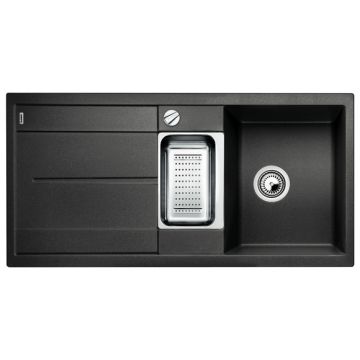 Blanco Metra 6 S sink bowl SILGRANIT®PuraDur® II anthracite 513053