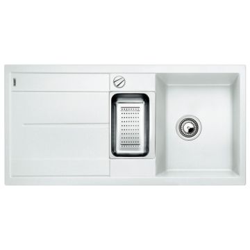 Blanco Metra 6 S sink bowl SILGRANIT®PuraDur® II white 513046