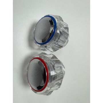 Bristan Basin R 1/​2 AC Tap Reviver Acrylic HANDLES ONLY NO CARTRIDGES  (Hot & Cold Side) 1/2 Sold as pair A0510HANDLE