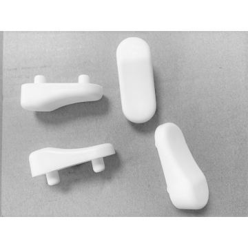 Universal Toilet Seat Pads / Buffers 00884 Pack of 4 Pieces