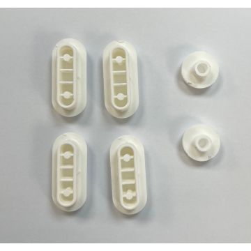 TOILET SEAT BUFFER PADS