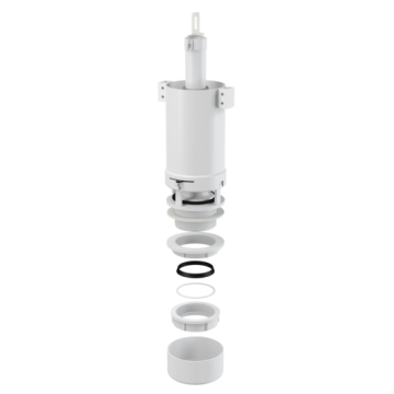 AlcaPLAST A02 FLUSH VALVE FOR LOW LEVEL CISTERN