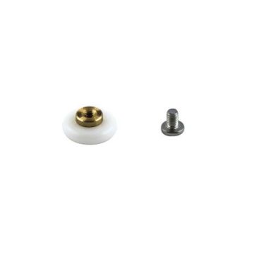 Casters/ShowernRollers without cap for shower (FAD 8) Colour: White