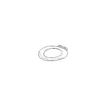 Celmac Closet Toilet Seat 170 STA54WH