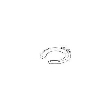 Celmac Closet Toilet seat 42 42 BLCK BCPC