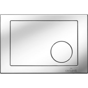 Cersanit Link Toilet Chrome Flush Plate K97-090 
