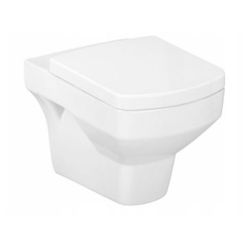 Cersanit Pure toilet seat and cover soft-close with Fixings  duroplast K98-0102 / K98-0083-White
