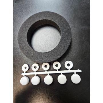 Ideal Standard close coupling kit Cover Caps & Foam Doughnut