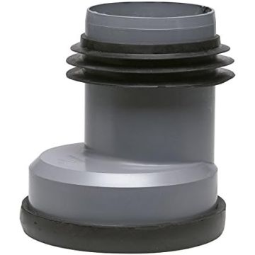 Crearplast C-155 - Eccentric PVC sleeve, diameter 90, toilet drain