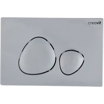Creavit Spa Bright chrome flush plate GP7004.00