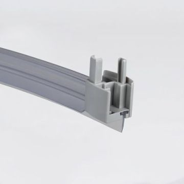 Curved Shower Seal incling Sealing lip