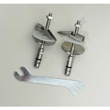 Pressalit Universal hinge DE4999 stainless steel 