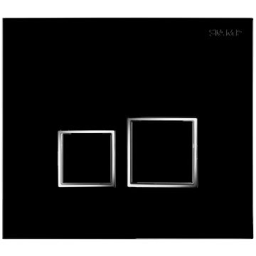 Siamp Square Black Square Flushplate 31204110