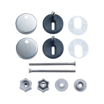 Diaqua Barbana & Formica - Levanzo 31166894 set of mounting garniture Soft Close Toilet Seat Hinges
