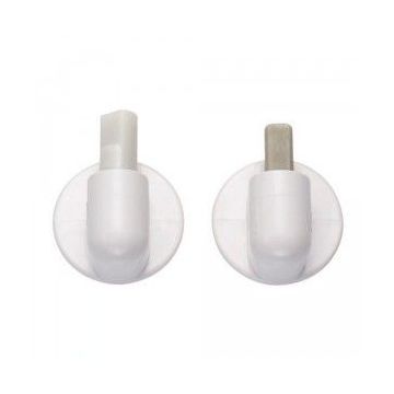 Diaqua Quantum 31170895 set of hinges white Soft Close Toilet Seats