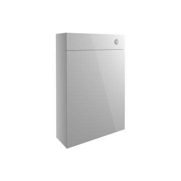 Alba 600mm Slim WC Unit – Light Grey gloss DIFT1340