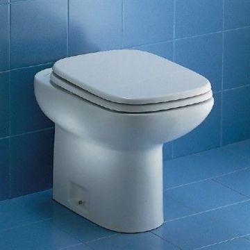 Dolomite Alpina Toilet seat and Cover White-Other Colours available