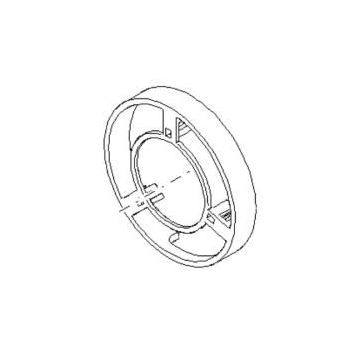 Dornbracht cover 091101107-00 Chrome for bathtub drain 36,240,970 36,242,970