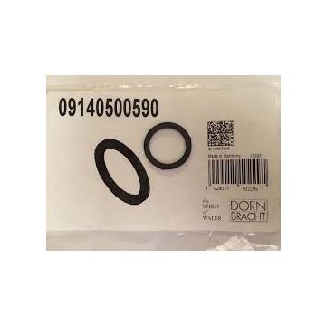 Dornbracht seal 20.8 x 16.0 x 1.5 mm black gasket sealing ring 09140500590