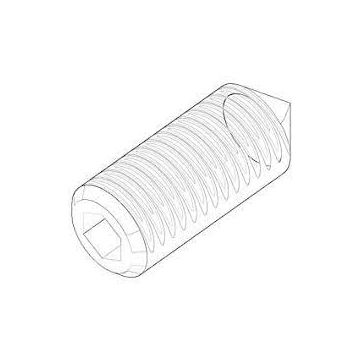 Dornbracht grub screw M4 x 10 DIN 914 09311113490 093111134 M4 x 10 mm