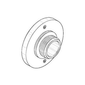 Dornbracht mount D34.50 x 15 091212053-33 matt black