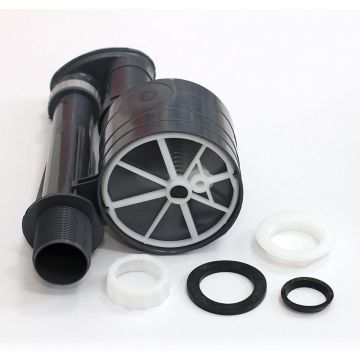 Derwent Macdee DSY7275 is a Metro Rapid 3-part round toilet cistern siphon manufactured by Wirquin. It is a highly popular replacement flush valve designed for standard and compact toilet cisterns