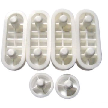 Duravit Toilet seat Buffers 1930 DUR100142