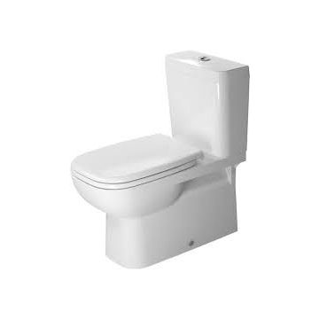 Duravit Duraplus seat and cover, elongated  For floor standing toilet 010201  Standard close 0068400000