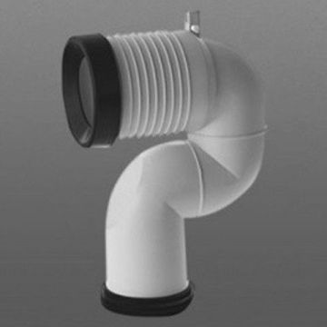 Duravit Starck Me by Vario drain bend 8990250006 vertically for disposal