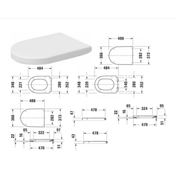 duravit elongated