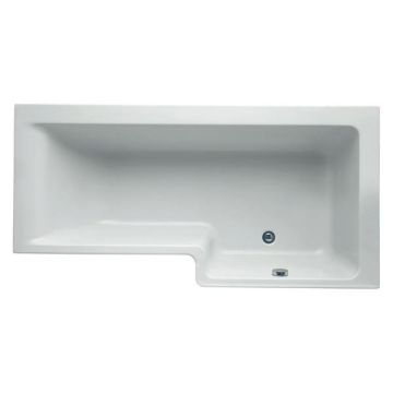 Ideal Standard  Concept 170 x 70cm Square Shower Bath, right hand -no tapholes  E051101