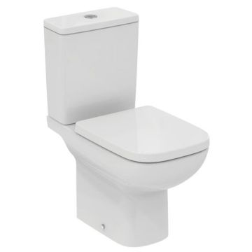 Ideal Standard  Ideal Standard i.life A close coupled cistern 6/4 litre dual flush valve bottom supply and internal overflow   E247701
