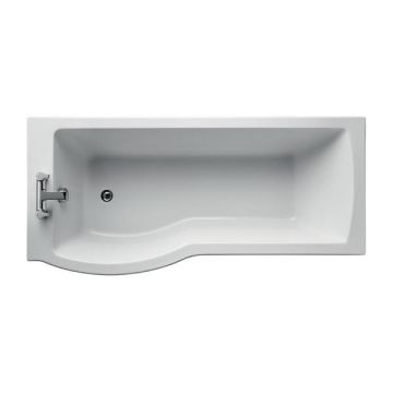 Ideal Standard  Tempo Arc 170cm Shower bath - Left hand - no tapholes  E256801
