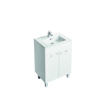 Ideal Standard  Tempo 600mm vanity unit with 2 doors and legs - Gloss White  E3239WG