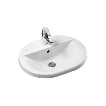 Ideal Standard  Concept Oval 55cm inset basin - one taphole  E500401