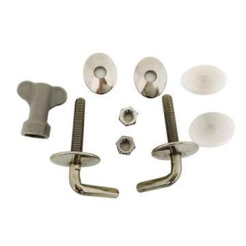ALTO/HALO/CADENA SEAT HINGES CHROME