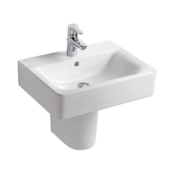 Ideal Standard  Concept Cube 55cm pedestal or furniture basin - one taphole  E784201