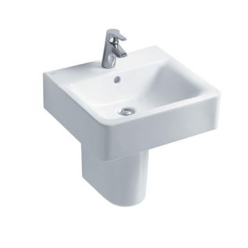 Ideal Standard  Concept Cube 50cm pedestal or furniture basin - one taphole  E788101