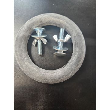 IDEAL STANDARD CLOSE COUPLING DONUT WASHER AND SCREWS - EEM13471H67