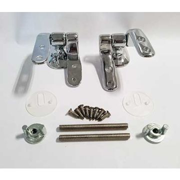 EV147AA Plaza Seat and Cover Hinge Set  New Style