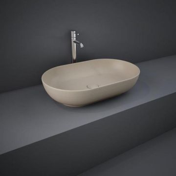 RAK Feeling 55Cm Oval Counter Top Wash Bsn FEECT5500514A Bathroomsuites