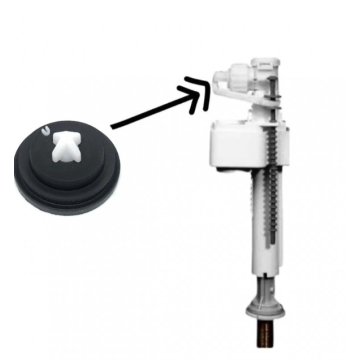 Siamp and Vitra Toilet Internal Mechanism Fill Valve Diaphragm 004147