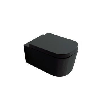 Galassia Meg11Thermosetting wrap around seat-cover with soft closing system, White Matt 5416MT